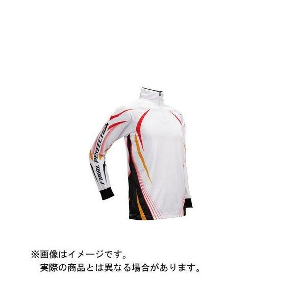 エクセル X`SELL 21 FP-5091 ドライジップアップシャツ (カラー:ホワイト) Sサイ...