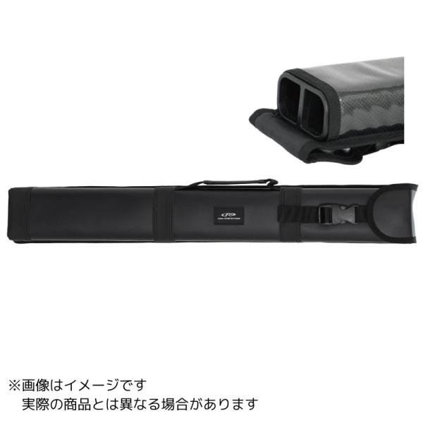 エクセルFP-408渓流ハードロッドケース(2本収納可)65cm＃ブラック【大型商品120】