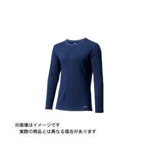 【ご奉仕価格】シマノ IN-010V アクティブウォーム アンダーシャツ (カラー:ネイビー) Lサイズ｜yokoonet