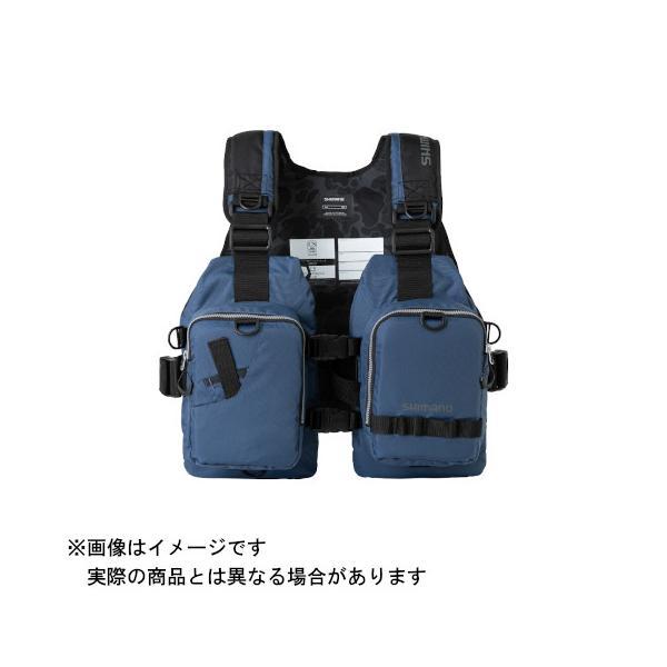爆買 シマノ ゲームベストライト VF-068T ＃ダスクブルー ＃フリー
