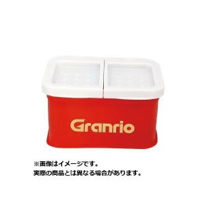 タカ産業 13-角(T) ツイン仕切付エサバケット フタ付小小 【カラーは選べません】｜yokoonet