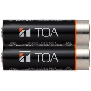 TOA  IRシリーズ赤外線マイク用充電電池(※IR-200BT-2の後継)  IR-210BT-2｜yokoproshop