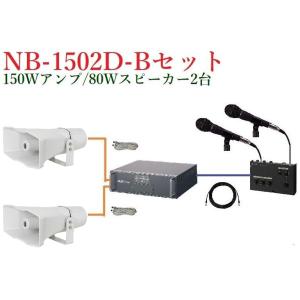 ユニペックス  DC12V 150W車載用電力アンプ(受注生産) NB-1502D+NX-R303+...