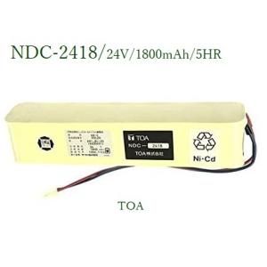 TOA  ニカド電池 (代引不可) NDC-2418｜yokoproshop