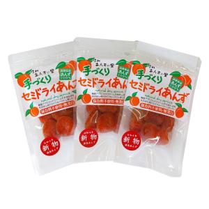「セミドライあんず 40g×3袋 」半生ドライあんず 長野産 ドライフルーツ 着色料・保存料不使用 アプリコット ドライフルーツ アンズ
