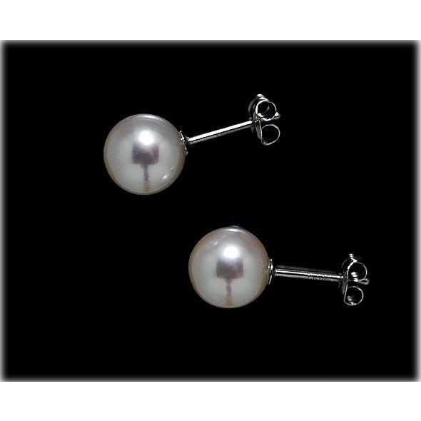 あこや真珠　8.5mmピアス/イヤリング（ネックレスとのセット販売専用）