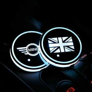 BMW MINI ミニクーパー　ドリンクホルダー　LEDインテリアライト