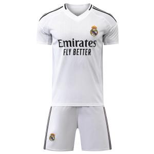 B001 レアルマドリード 22 23年 ホーム 子供用 半袖 上下着 レプリカサッカーユニフォーム番号個人名は自由にカスタマイズできます a 横山スポーツ用品店 通販 Yahoo ショッピング