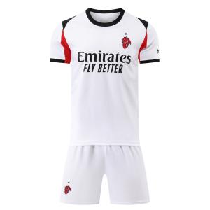 A21 サッカーユニフォーム ACミラン 2025-2026年 アウェイ 大人用 子供用 ノーブランド品レプリカ 番号、個人名は自由にカスタマイズできます