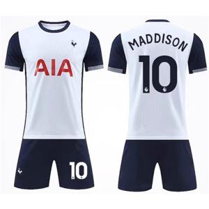 H369 サッカーユニフォーム トッテナムホットスパー 2024/2025年シーズン  ホーム ＃10  大人用、子供用 半袖　上下着 ノーブランド品のレプリカ｜yokoyama-store