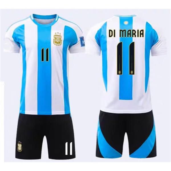 H374 サッカーユニフォーム アルゼンチン代表2024/2026年シーズン  ホーム ＃11  大...