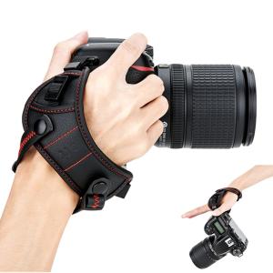 [JJC] 一眼レフ ストラップ U型ベース レッド Canon 6DM2 5DM4 80D 9000D Nikon Z6 Z7 Sony A7C