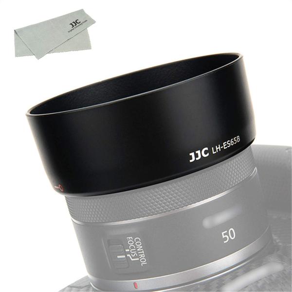 JJC ES-65B レンズフード Canon RF 50mm F1.8 STM レンズ 用 キヤノ...