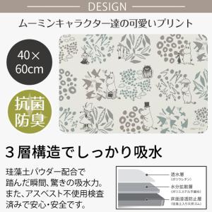 [ムーミン] バスマット (単品) 珪藻土 ソ...の詳細画像1