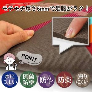 キッチンマット (単品) 拭ける 45×240...の詳細画像2