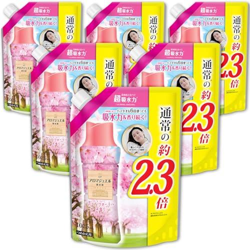 レノア ハピネス アロマジュエル 香り付け専用ビーズ さくらフローラル 詰め替え 1,025mL×6...