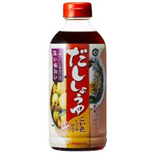 キッコーマン食品 キッコーマン だししょうゆ こい色 500ml×3個｜yolostore