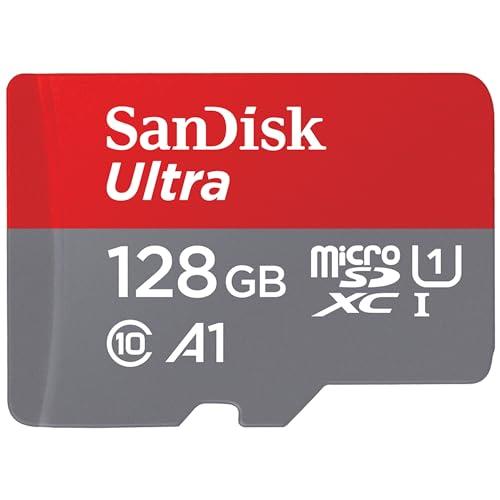 SanDisk サンディスク 128GB Ultra microSDXC UHS-I メモリーカード...