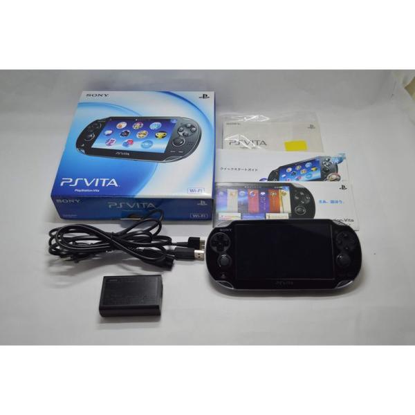 PlayStation Vita (プレイステーション ヴィータ) Wi‐Fiモデル クリスタル・ブ...