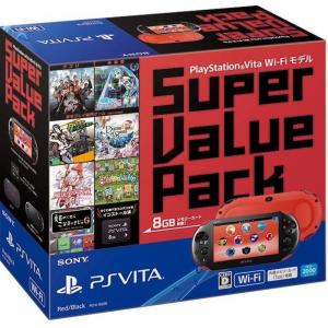 PlayStation Vita Super Value Pack Wi-Fiモデル レッド/ブラックメーカー生産終了｜yomitan