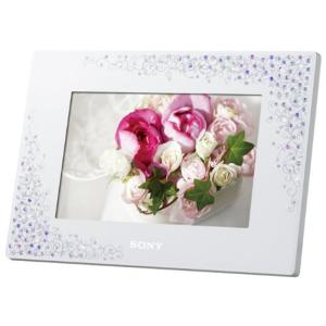 ソニー SONY デジタルフォトフレーム S-Frame D720 7.0型 内蔵メモリー2GB クリスタル&ホワイト DPF-D720/W｜yomitan
