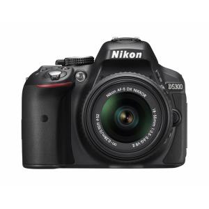 Nikon デジタル一眼レフカメラ D5300 18-55mm VR II レンズキット ブラック 2400万画素 3.2型液晶 D5300｜yomitan