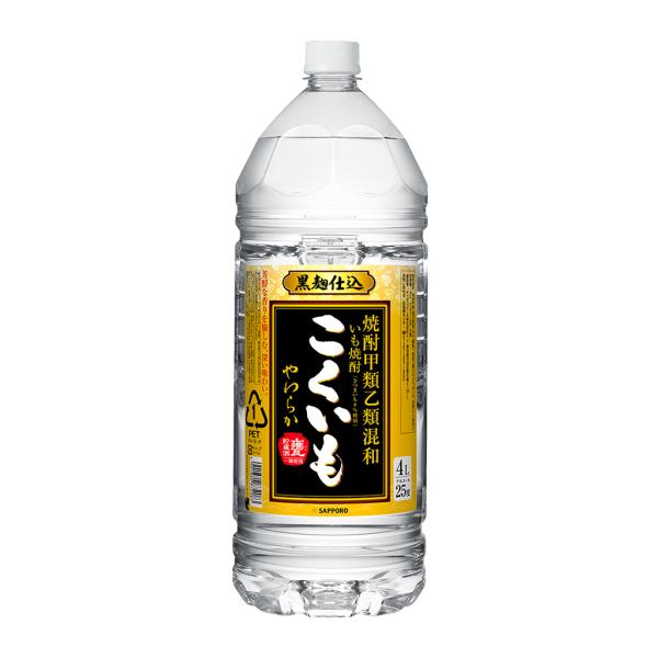 甲乙混和芋焼酎　こくいもやわらか 4L