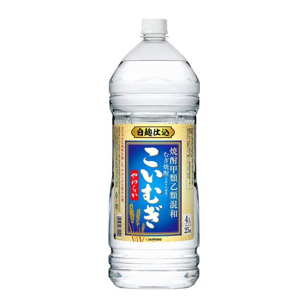 甲乙混和麦焼酎　こいむぎやわらか 4L