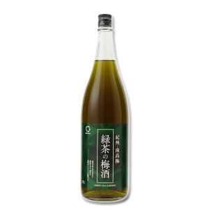緑茶の梅酒 1800ml