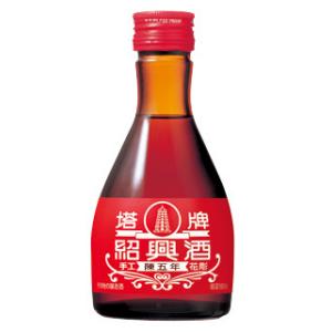 宝　花彫　紹興酒「塔牌」陳五年１８０ｍｌ｜yomo-akasaka