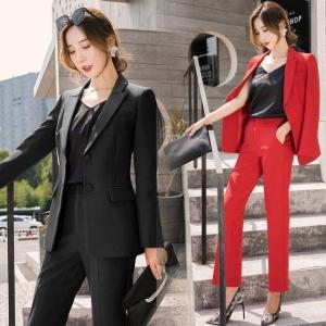 新品 D&G 赤 レッド パンツスーツ hm-misr.com