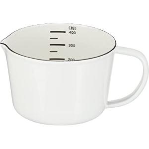 ブランキッチン ホーローメジャーカップ400ml　HB-4434