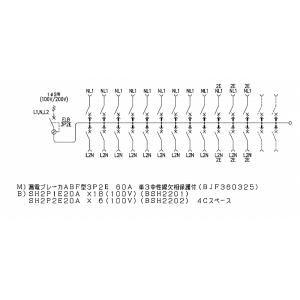 BQR86244:住宅用分電盤(露出・半埋込両...の詳細画像3