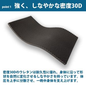 セミダブル 安心1年保証付き ヨーネルコ 厚み...の詳細画像1