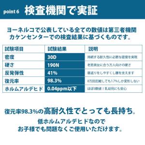 セミダブル 安心1年保証付き ヨーネルコ 厚み...の詳細画像5