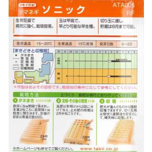 【タマネギ】ソニック【タキイ交配】(2.2ml...の詳細画像1