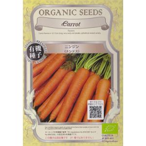 ニンジン（ナンテス）★オーガニックシード（有機種子）1.5ｇ[春まき]