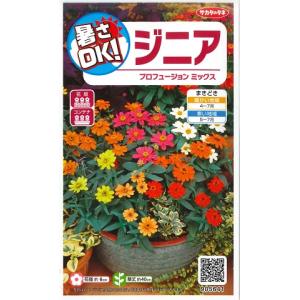 【ジニア】プロフュージョンミックス【サカタのタネ】（0.3ml）【春まき一年草】905641