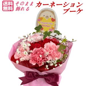 【母の日ギフト】そのまま飾れるカーネーションブーケ　爆買 母の日