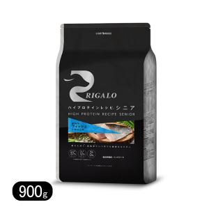 リガロ ハイプロテイン シニア フィッシュ 900g RIGALO ドッグフード 7歳以上用 グレインフリー ポイント利用