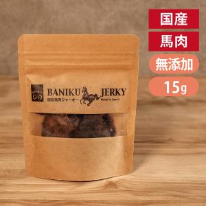 ギフトナー 国産 馬肉 ジャーキー 15g 犬 ...の商品画像