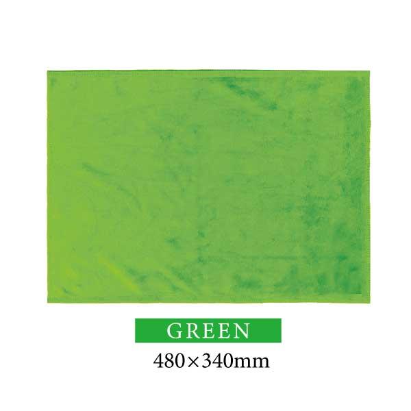 (20枚セット) マイクロファイバータオル 34×48cm グリーン 拭き取りタオル 洗車クロス 吸...