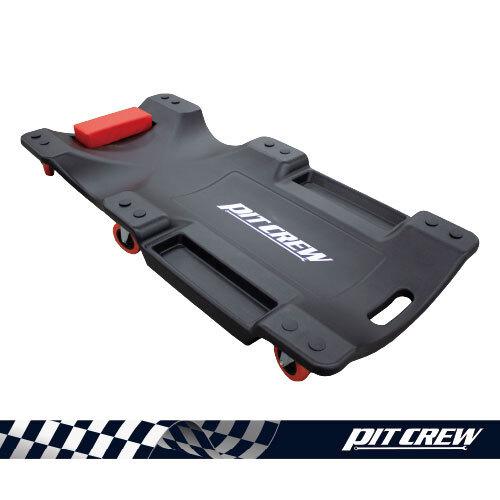 6輪ワイドクリーパー（寝板・メカニッククリーパー） PITCREW 2台セット 赤 102×48cm...