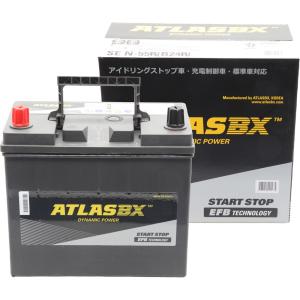 AT-N-55R  ATLAS(アトラス) 自動車用 JIS(日本車用)バッテリー アイドリングストップ車対応｜yoro-store