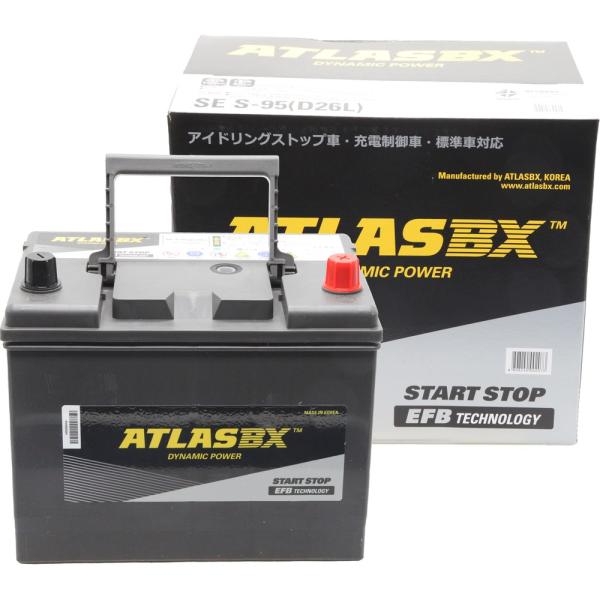 AT-S-95L ATLAS(アトラス) ISS車用バッテリー アイドリングストップ JIS 日本車...