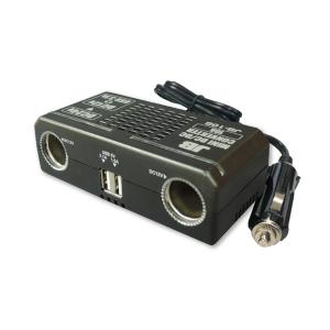 ミニDC/DCコンバーター 24V→12V ソケット 電圧 変換器 変換機 変圧 取付簡単 USB 小型 DC-DC JB 日本ボデーパーツ工業 PD非対応