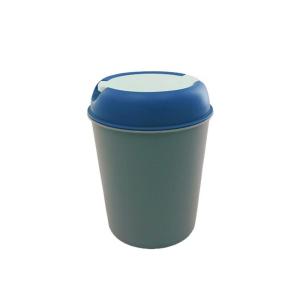 WBBML ゴミ缶デスクトップゴミ缶家庭用小さなフリップカバーストレージカバー缶ミニテーブルガベージ缶バスケットガベージ缶/B