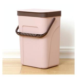 WBBML 蓋のある家庭ゴミ缶can蓋壁に取り付けられたゴミ缶キッチン堆肥容器ぶら下がっている吊り下げ式のゴミ缶バスルームの寝室 1.8ガロン/3.1