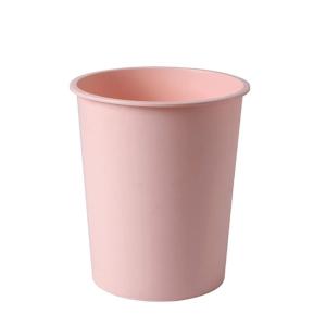 WBBML ゴミ缶プラスチックゴミは北欧スタイルのバスルームカバーレスガラベージ缶家庭用キッチンペーパーバスケットオフィスソーティングゴミ箱缶/a