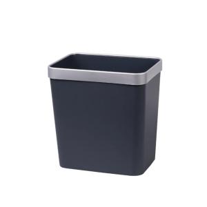 WBBML ゴミ缶は 蓋をして缶のゴミ缶プラスチック製のキッチンバスルームのごみ箱を蓋をしていないオフィスストレージワシントペーパーバスケットガベージ